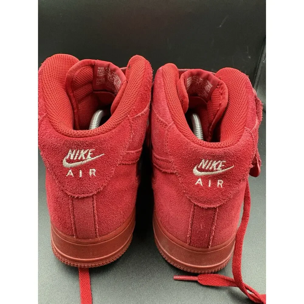 Size 11.5- Nike Air Force 1 Mid '07 Red October 2016 Rare